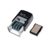 Self-Inking Date Stamp Business Stamp H-4mm Great For Receiving 3 1