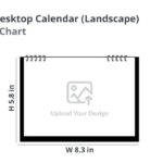 A5 Desktop Calendar (Landscape) 2 1000046645