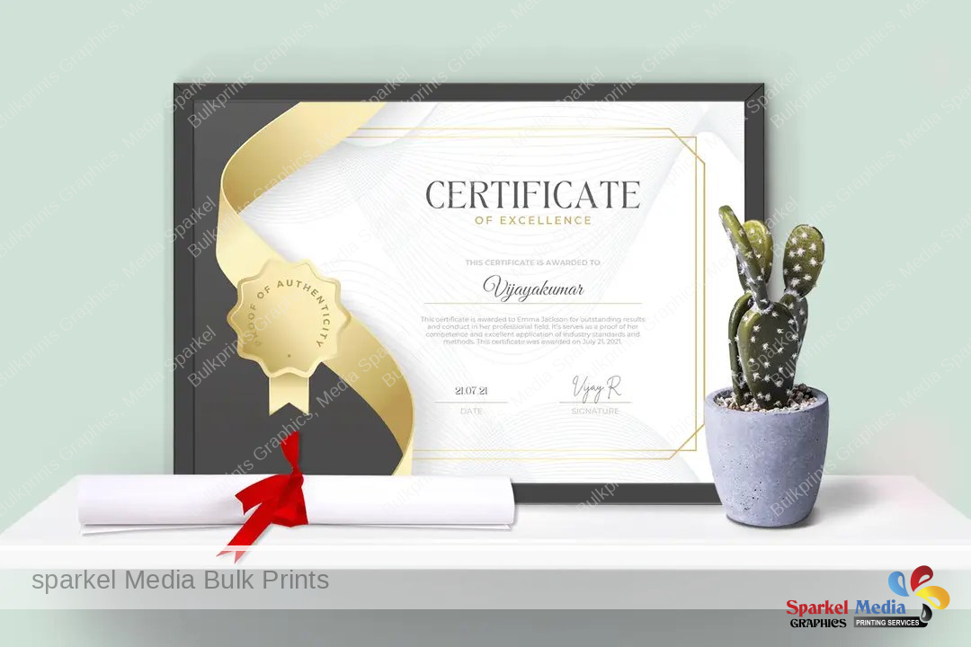 Home 35 Customized Certificates